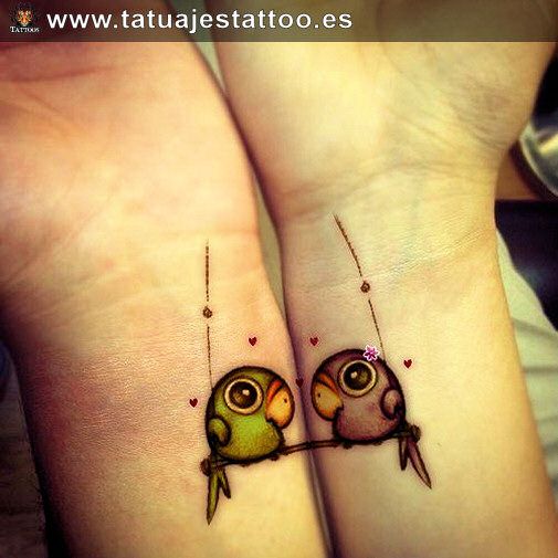 tatuaje de loro, tatuaje de loros, loros tatuados, tattoo